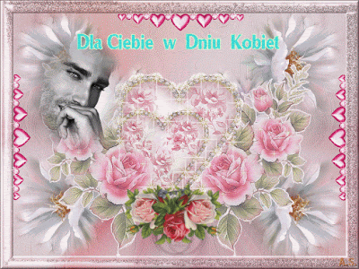 Brokatowe serca na dzień kobiet